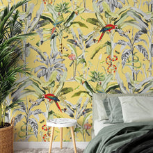 Load image into Gallery viewer, Haute Jungle | Made-to-Measure Wallpaper - golddev1