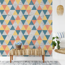 Load image into Gallery viewer, Triangle | Made-to-Measure Wallpaper - golddev1