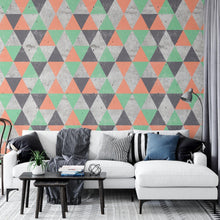Load image into Gallery viewer, Triangle | Made-to-Measure Wallpaper - golddev1