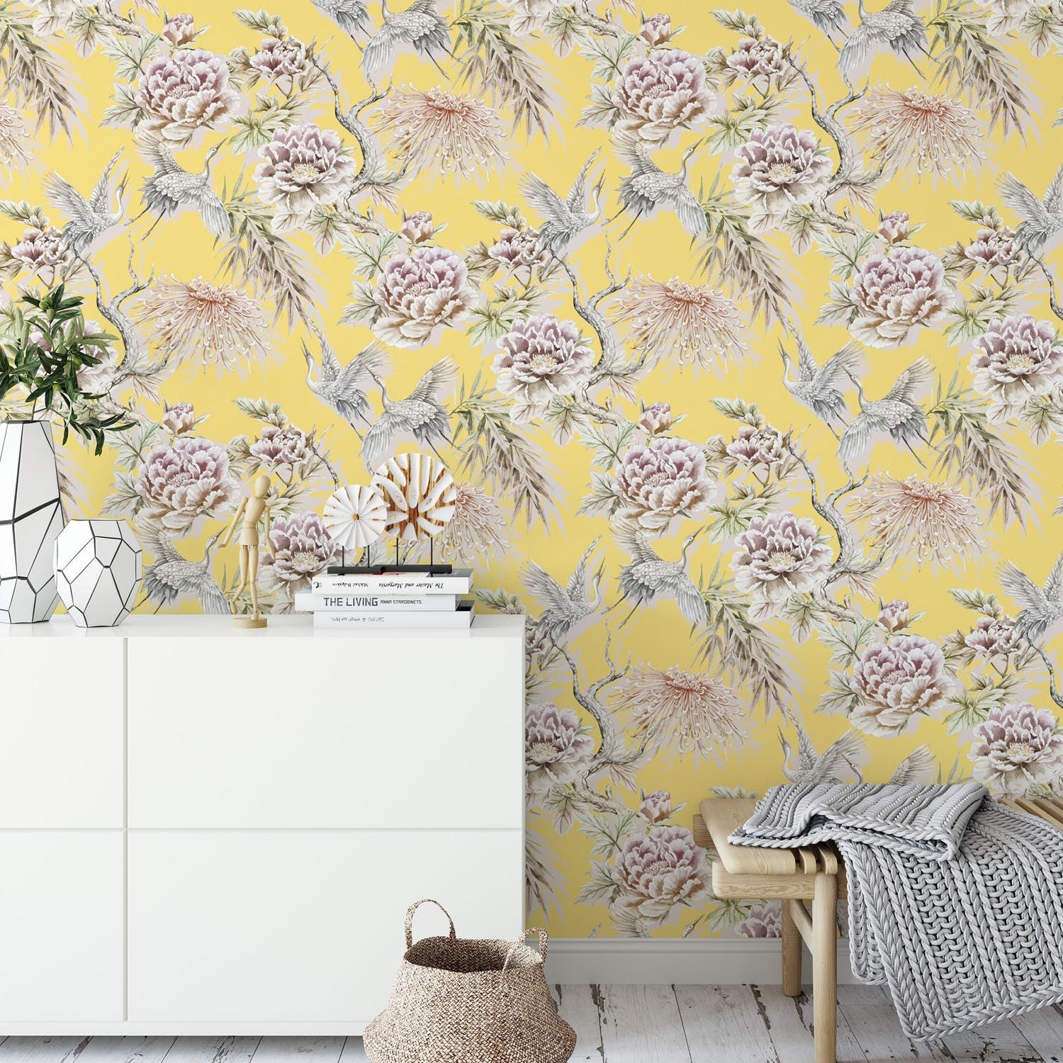 Chinoiserie | Made-to-Measure Wallpaper - golddev1