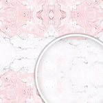 Lade das Bild in den Galerie-Viewer, Marbled Paper Pink | Made-to-Measure Wallpaper - golddev1
