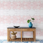 Load image into Gallery viewer, Marbled Paper Pink | Made-to-Measure Wallpaper - golddev1
