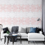 Load image into Gallery viewer, Marbled Paper Pink | Made-to-Measure Wallpaper - golddev1
