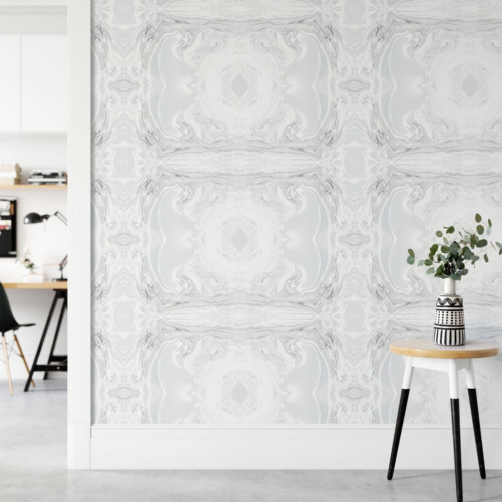 Marbled Paper Cloud | Made-to-Measure Wallpaper - golddev1