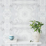 Lade das Bild in den Galerie-Viewer, Marbled Paper Cloud | Made-to-Measure Wallpaper - golddev1
