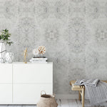 Load image into Gallery viewer, Marble Grey | Made-to-Measure Wallpaper - golddev1
