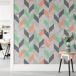 Charger l&#39;image dans la galerie, Herringbone | Made-to-Measure Wallpaper - golddev1
