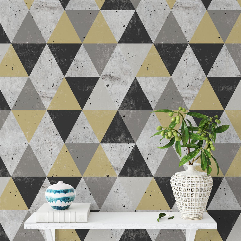 Triangle | Made-to-Measure Wallpaper - golddev1